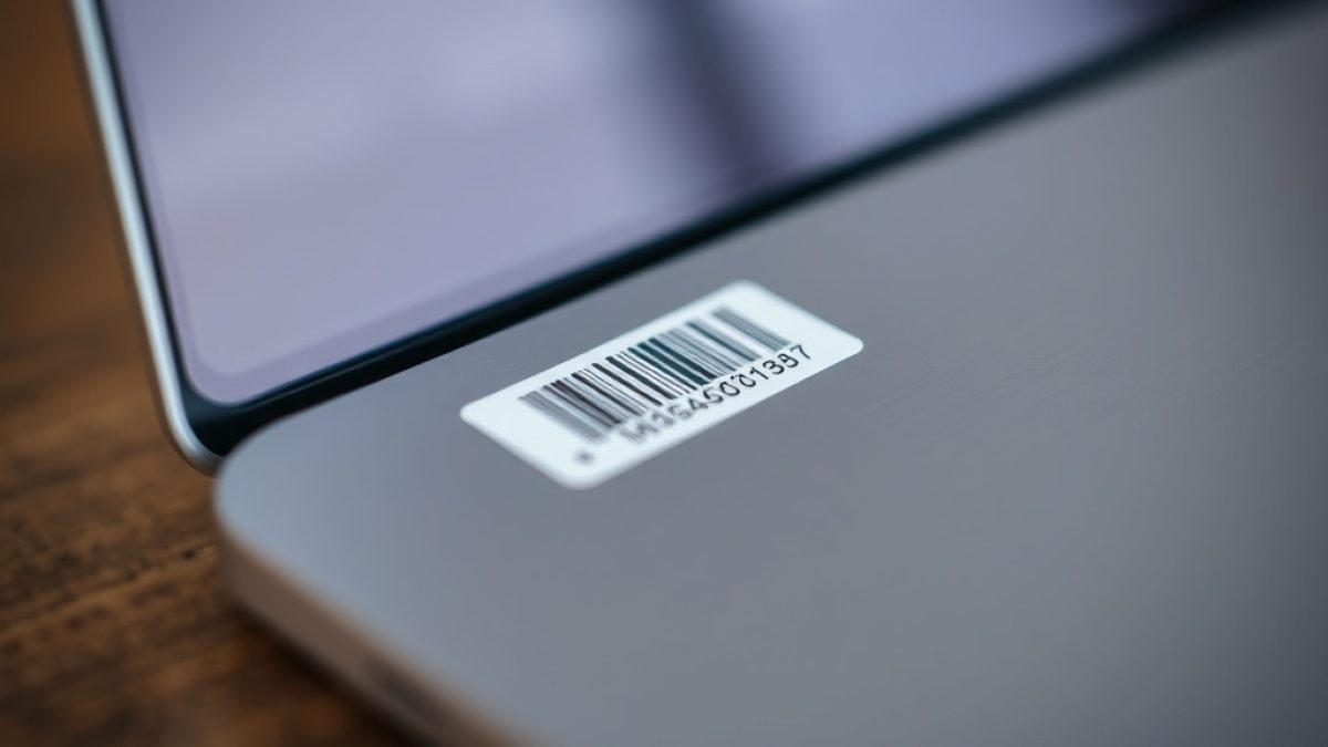 Fitting a Barcode, Logo and Text onto a Small Asset Label
